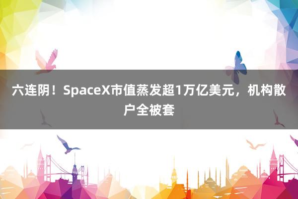 六连阴！SpaceX市值蒸发超1万亿美元，机构散户全被套