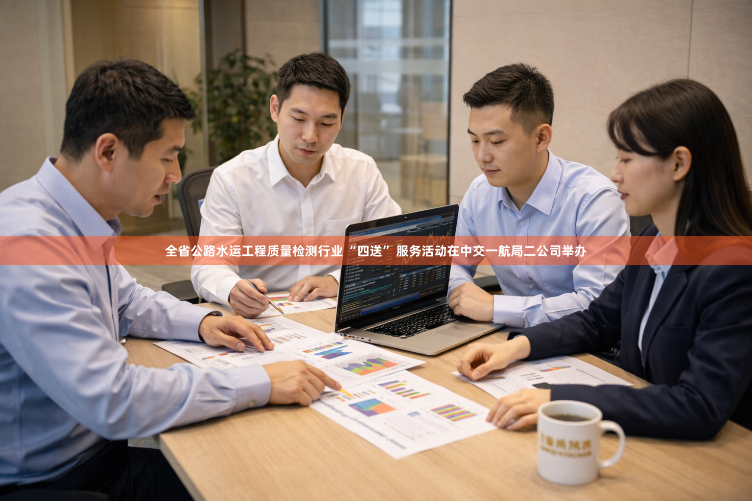 全省公路水运工程质量检测行业 “四送” 服务活动在中交一航局二公司举办